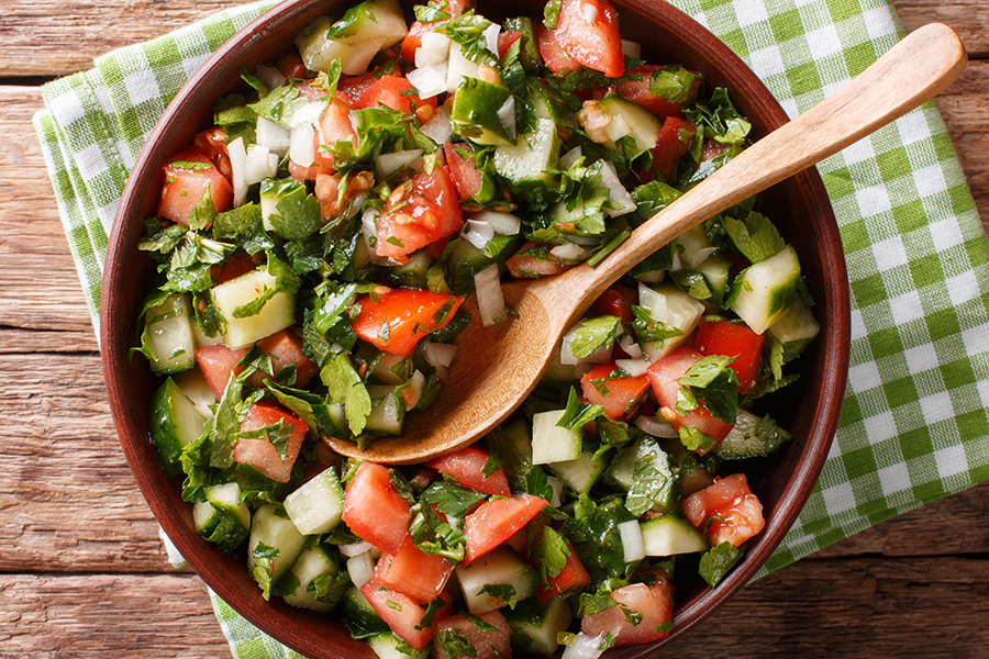 Persian Salad or Salad Shirazi Recipe Agnes's Kitchen