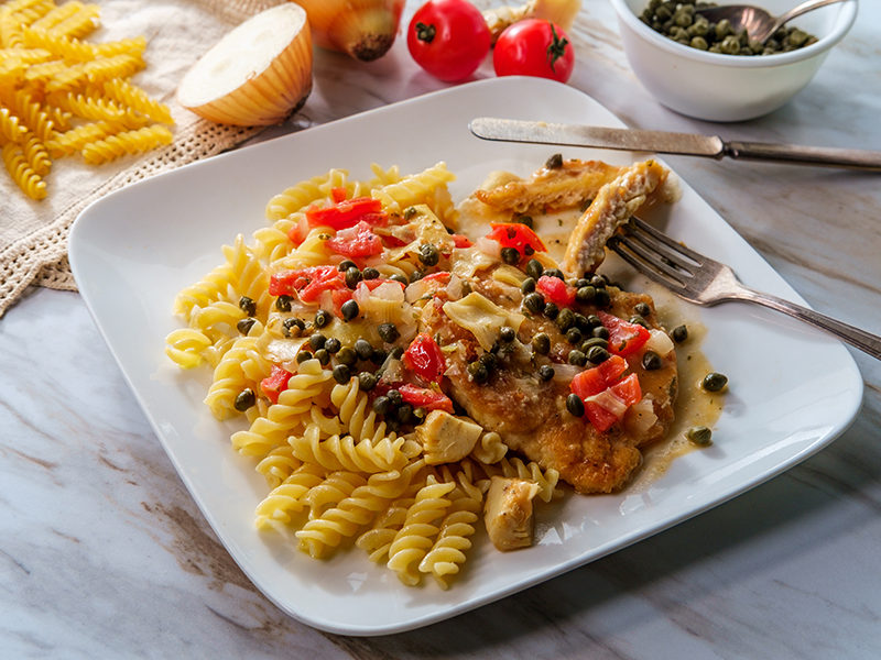 easy recipes, quick and easy recipeseasy chicken piccata recipe with lemon butter sauce and caper