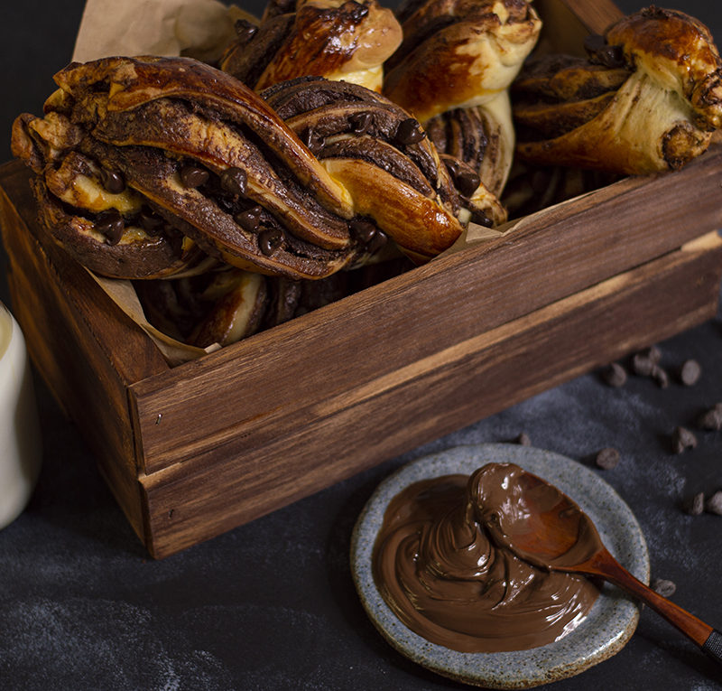 Nutella Pastry Twists are a delightful pastry